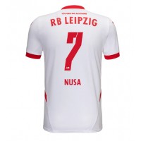 RB Leipzig Antonio Nusa #7 Heimtrikot 2024-25 Kurzarm